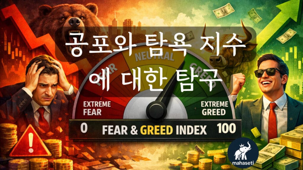 공포와 탐욕 지수에 대한 탐구